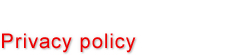 Privacy policy