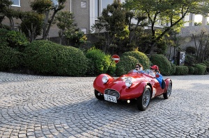 GIAUR TARASCHI 750 SPORT arrives at the Westin Miyako Kyoto