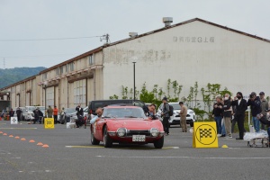 TOYOTA 2000GT competing PC competition at Kirameki-Minatokan